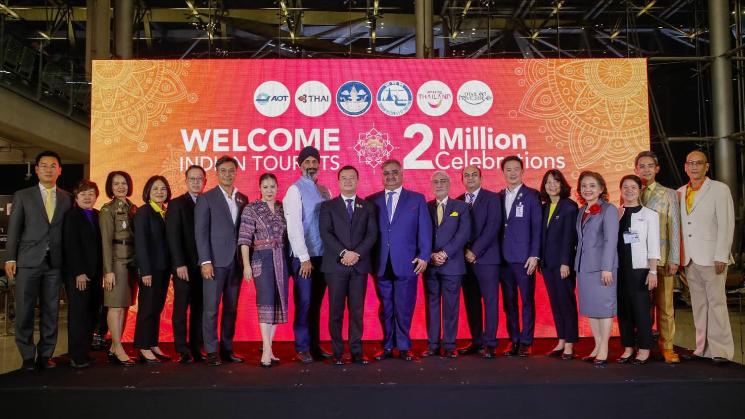 Celebration with Thai government